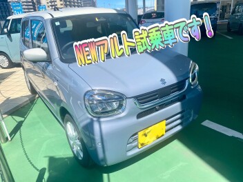 新しく試乗車アルトが仲間入りです！